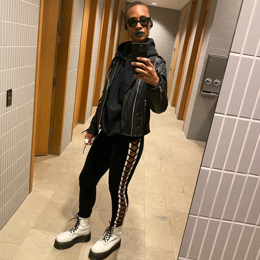3 pairs of Fenty Puma Velour Leggings